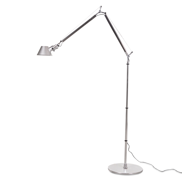 3R_kontor Gulvlampe. Artemide. Tolomeo. Aluminium. Demo Lamper