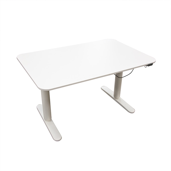 Hæve Sænke Bord. Ikea. Hvid Laminat