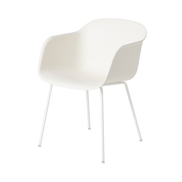 Muuto Fiber Armchair. Skalstol. Stålben