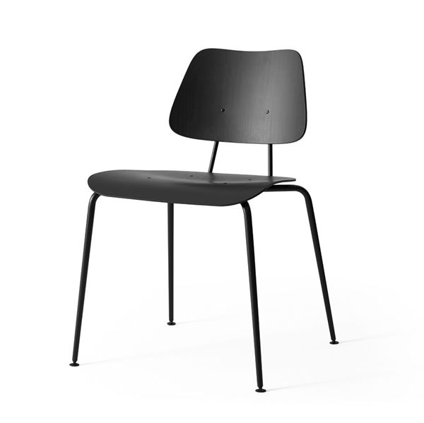 Labofa Labofa Heritage - 11.1 Stol - 4-Benet - Sort Malet Kantinestole