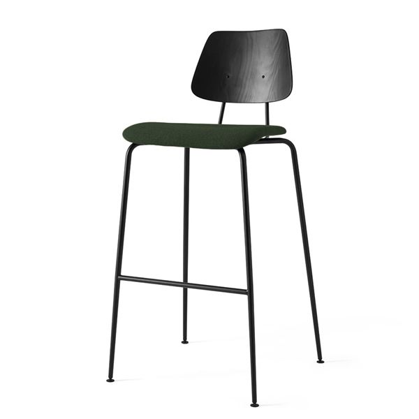 Labofa Heritage - 11.4 Stol - Sort Malet - Polstret Sæde - Højde: 108 Cm Labofa